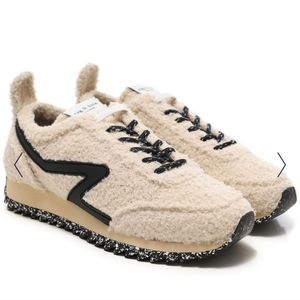 Rag & Bone Recycled Sherpa Retro Sneakers NEW Size 37.5